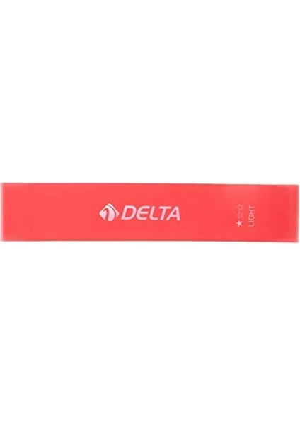 Delta 10 Adet Hafif Sert Aerobik Band Latex Pilates Yoga Lastiği