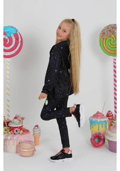 Kız Çocuk Gym Galaxy Uzun Tayt fiyatları