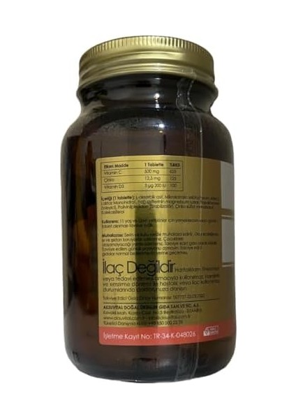 Shiffahome Shiffa Home Vitamin C 60 Tablet 1250 Mg 1 Paket (1 x 1 Adet) modelleri