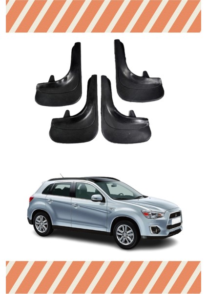 Mitsubishi Asx 4'lü Tozluk Çamurluk Paçalık