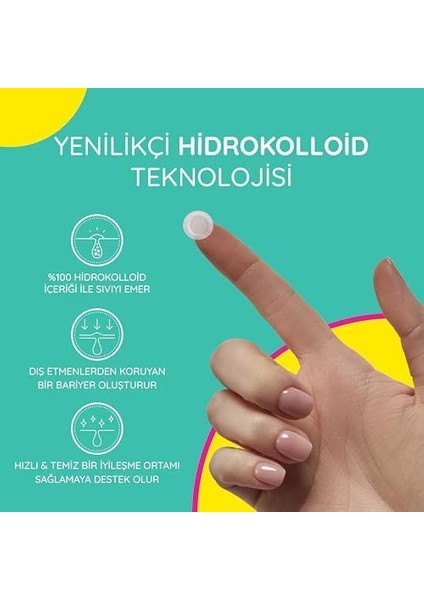 Stıck On Spots Sos Band Sivilce/akne Bandı 15 Parça modelleri