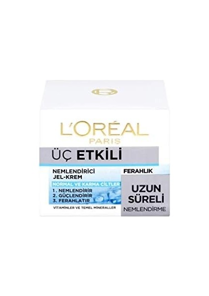 L’oréal Paris Loreal Üç Etkili Fresh Jel Krem 50ML modelleri