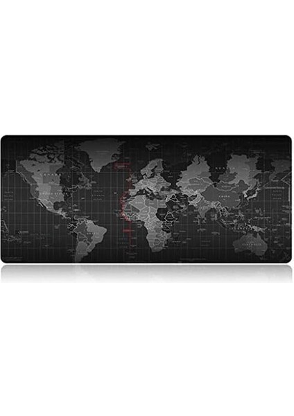 Dünya Haritalı 70X30 cm Mouse Pad Kaymaz Oyuncu Büyük Boy fiyatları