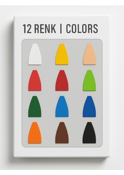 Kids Pastel Boya Silky Crayon 12'li indirimleri