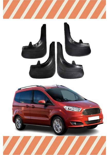 Ford Courier 4'lü Tozluk Çamurluk Paçalık