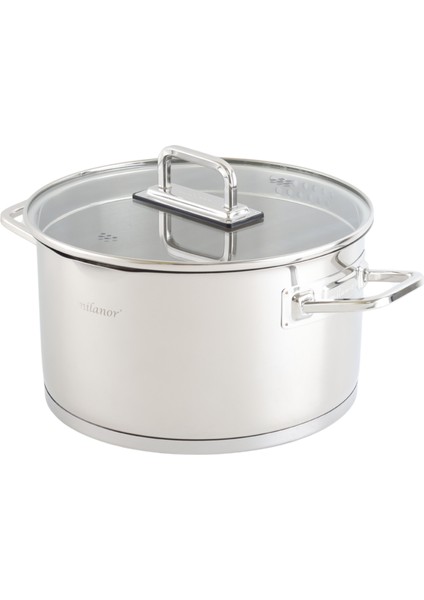 Diamond 8 Parça Süzgeç Kapaklı Çelik Tencere Seti – 18/10 Paslanmaz Çelik fiyatları