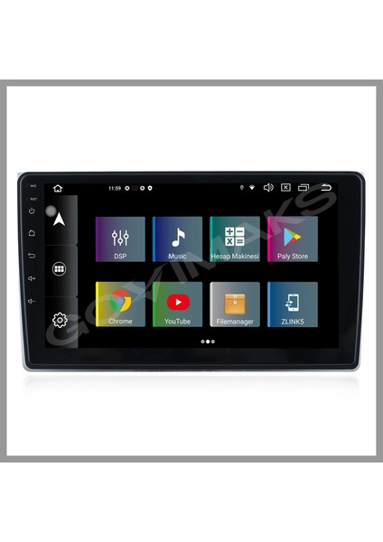 GOVİMAKS AUDİ A4 2002-2008 UYUMLU 2 GB RAM 32 GB HAFIZA ANDROID MULTIMEDIA TEYP