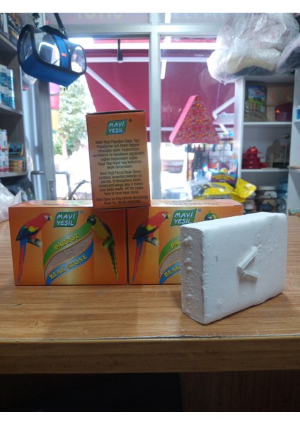 Tüm Türlere Uygun %100 Doğal Papağan Salıncak 40 cm+1 ADET MAVİ YEŞİL PAPAĞAN GAGA TAŞI modelleri