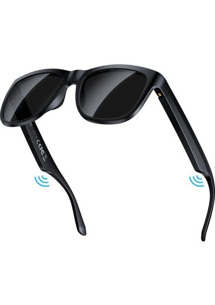 Is Beauty Akıllı Gözlükler, Dahili Mikrofon ve Hoparlörler, Erkekler ve Kadınlar Için Akıllı Kablosuz Kulaklık Güneş Gözlükleri, Atletik/dış Mekan Uv Koruması ve Ses Kontrolü,