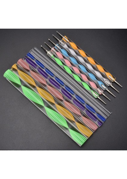 Fabric Dot, Dot Çubukları 13 Parça, Büyükten Küçüğe Tüm Boyutlar