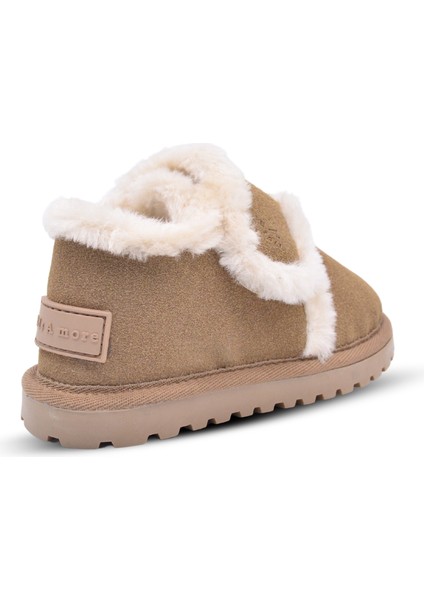 Noelle Kız ve Erkek Çocuk Içi Kürklü Vizon Rengi Kışlık Bot fiyatları