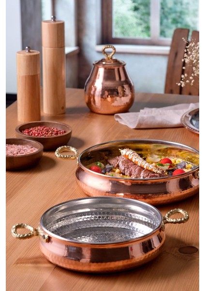 Göbeklitepe Bakır Sahan 20 cm