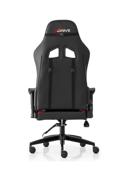 15&apos;li Profesyonel Oyuncu Koltuğu Kırmızı/siyah fiyatları