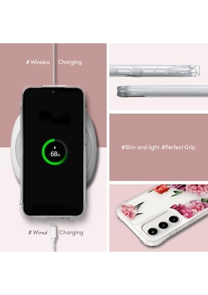 Ciel By S23 Fe Kılıf Cecile Rose Floral - ACS06386 fiyatları