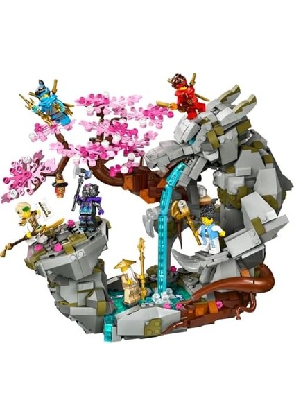 Ejderha Taşı Tapınağı 71819-13 Yaş ve Üzeri Gençler Için 6 Minifigür Içeren Yaratıcı Oyuncak Yapım Seti (1212 Parça) modelleri