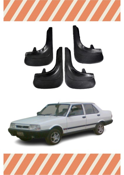 Fiat Şahin 4'lü Tozluk Çamurluk Paçalık