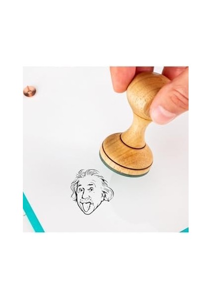 Hediye Tasarımlı Esprili Mühür - Ahşap Kitap Mühür - Defter Kaşe fiyatları