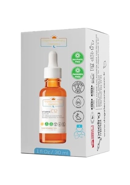 Vitamin C Serum Saf Vitamin C12 Serum +SPF50 30 ml modelleri