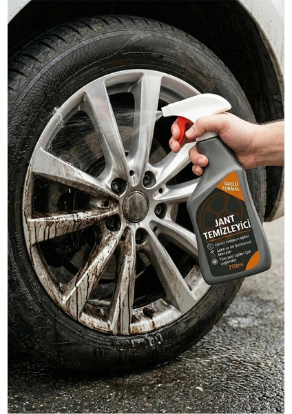 Jant Temizletici Fren Balatası Tozu Kiri ve Demir Tozlarına Karşı Etkili 750ML