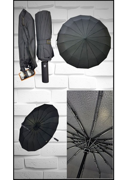 Şık ve Dayanıklı 16 Telli Otomatik Su Geçirmez Şemsiye fiyatları