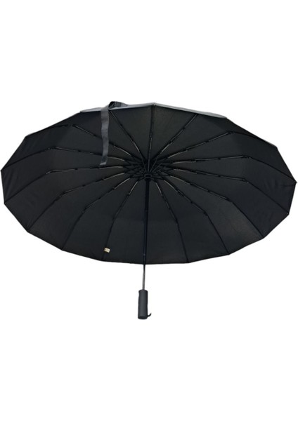 Şık ve Dayanıklı 16 Telli Otomatik Su Geçirmez Şemsiye