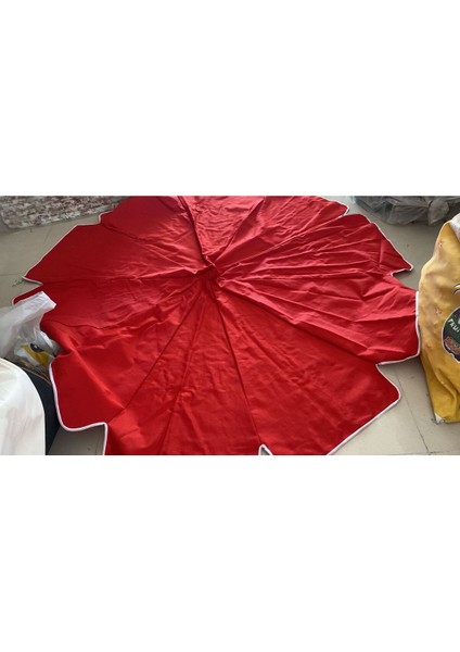 Kırmızı 10 Telli 2m Çap Gabardin Şemsiye Kumaşı, Dayanıklı ve Şık Seçenek fiyatları