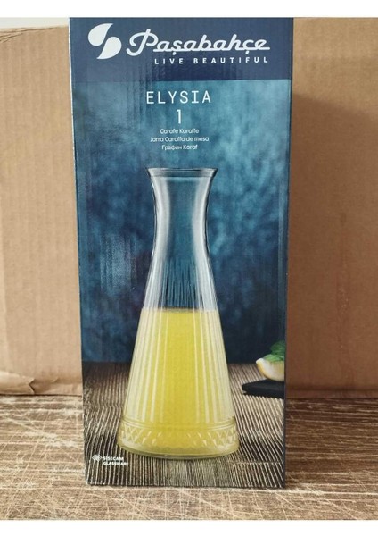 Karaf Limonata Şişesi Vazo Şişe Sürahi 940 cc Kapaksız