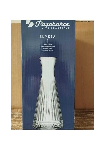 Karaf Limonata Şişesi Vazo Şişe Sürahi 940 cc Kapaksız modelleri