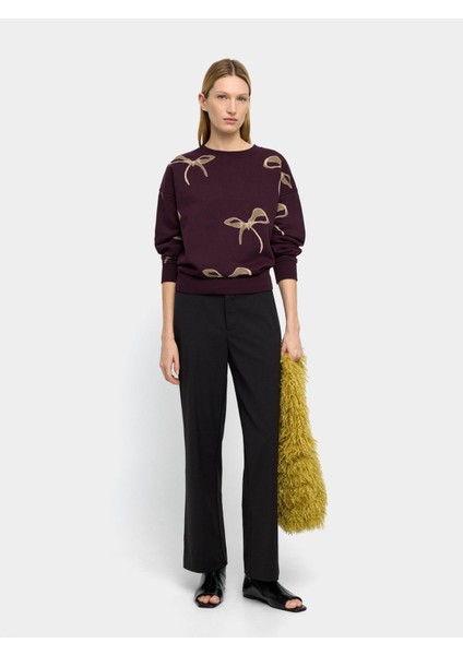 Fiyonk Desenli Sweatshirt fiyatları