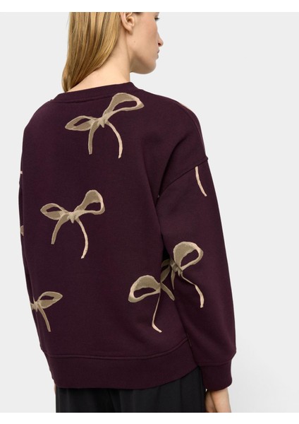 Fiyonk Desenli Sweatshirt fırsatları