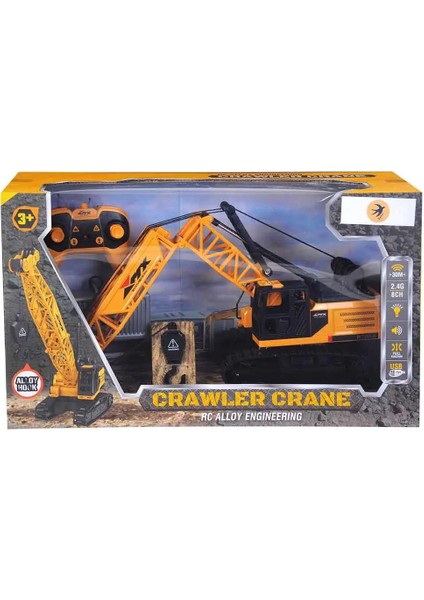 Uzaktan Kumandalı Şarjlı 8 Kanallı Paletli Vinç Oyuncak modelleri