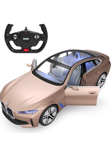 1:14 Uzaktan Kumandalı Araba Bmw I4 Concept 2.4 Ghz Platin