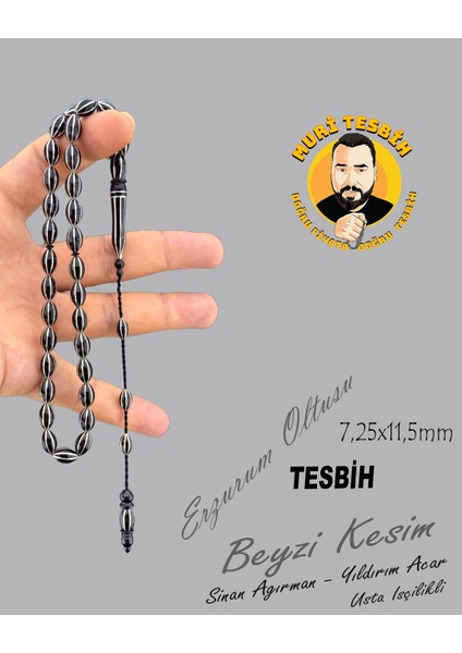 Yıldırım Acar Sinan Ağırman Işlemeli Erzurum Oltusu Beyzi Kesim 7,25X11,50