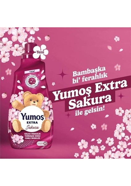 Yumoş Extra Çamaşır Yumuşatıcı Sakura 1440 ml fiyatları