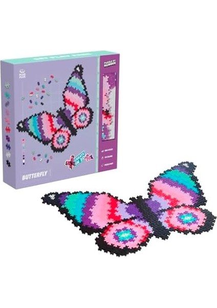9603915 Dahiyane Yapı Oyuncağı, Kelebek Yapboz, Yaratıcı Yapı Taşları, 800 Parça, Çok Renkli, Mini modelleri