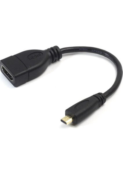 Mikro HDMI Çevirici Dönüştürücü Kablosu 15CM