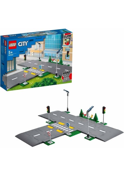 City Yol Zeminleri 60304-5 Yaş ve Üzeri Çocuklar Için City Setleriyle Uyumlu Yaratıcı Oyuncak Yapım Seti (112 Parça)