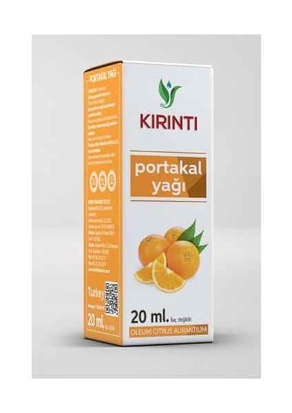 Kırıntı 2000 Portakal Yağı 20 ml