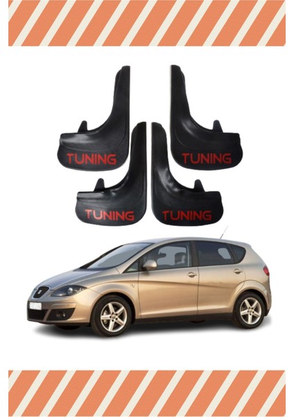 Seat Altea Tunıng Yazılı 4'lü Tozluk Çamurluk Paçalık
