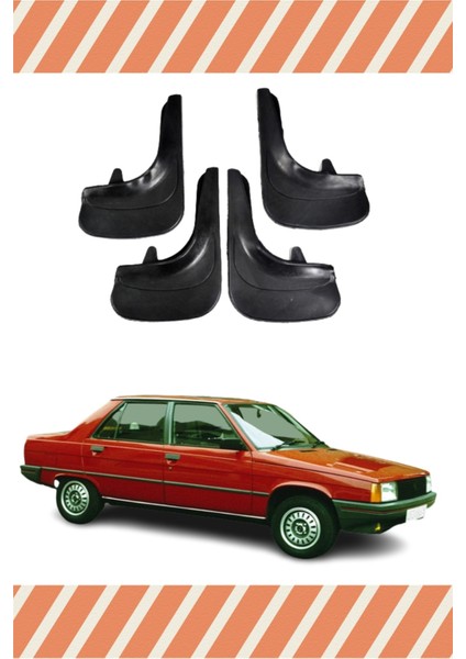 Renault R9 4'lü Tozluk Çamurluk Paçalık