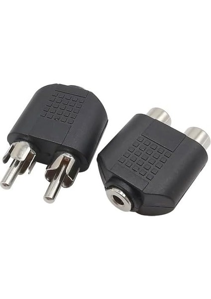 Dişi 3.5 mm Stereo Erkek 2 Rca 2x Erkek Rca Dişi Stereo Jack