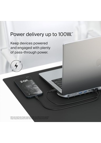 11&apos;i 1 Arada Evrensel Usb-C Pro Bağlantı Istasyonunu 3 Monitör Desteğiyle Bağlayın, Silikon Teknolojisi - Mac, Windows ve Chromebook ile Çalışır - 10 Gbps Aktarım Hızları ve 2.5gbps fiyatları