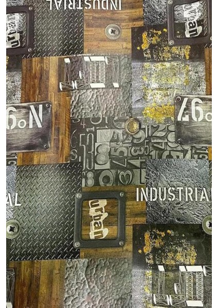 Desenli Kendiliginden Yapışkanlı Kaplama Folyosu 45 cm x 1 mt ELF133