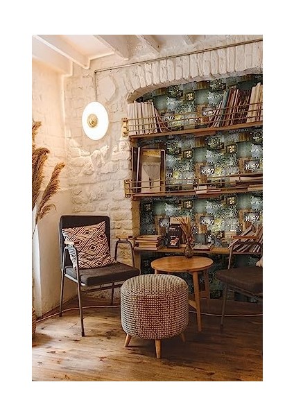 Desenli Kendiliginden Yapışkanlı Kaplama Folyosu 45 cm x 1 mt ELF133 fiyatları