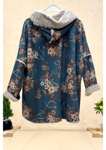 Nergis Kürklü Oversize Nubuk Kaban fiyatları