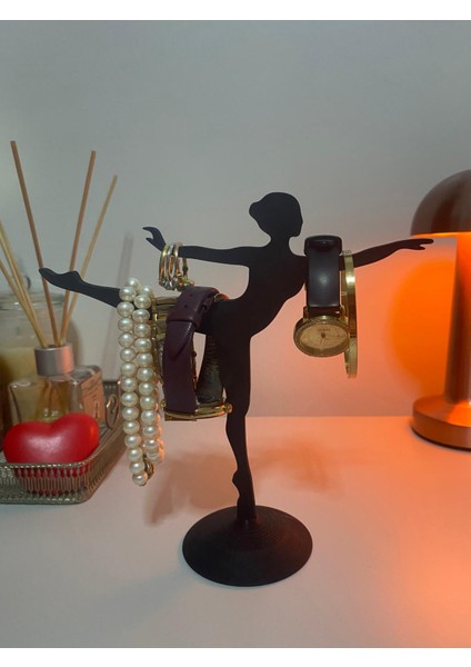 Parlak Renkli Balerin Takı Standı modelleri