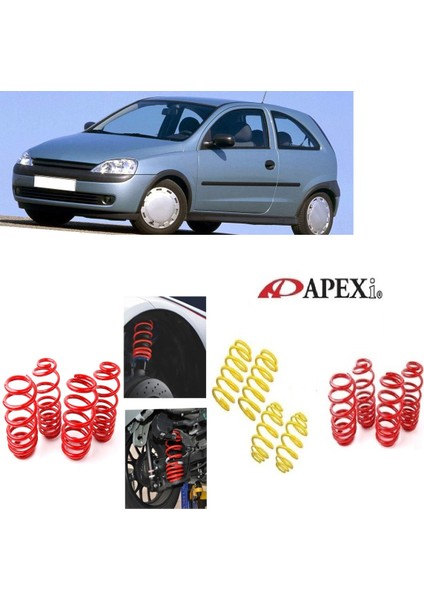 Opel Corsa C 2000-2006 Apexi 3.5 cm Spor Yay