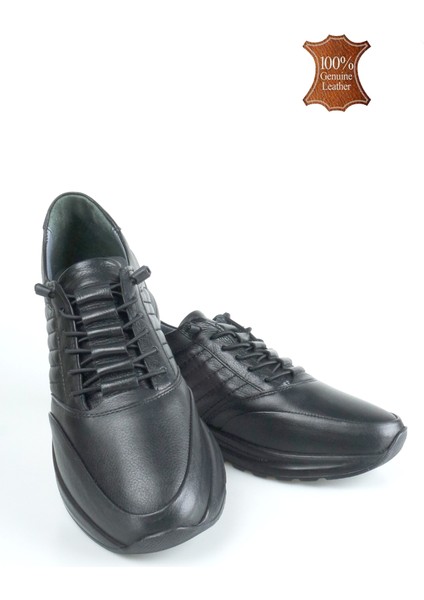 Erkek Hakiki Deri Rahat Hafif Tam Ortopedik Esner Lastik Bağcık Günlük Ayakkabı modelleri