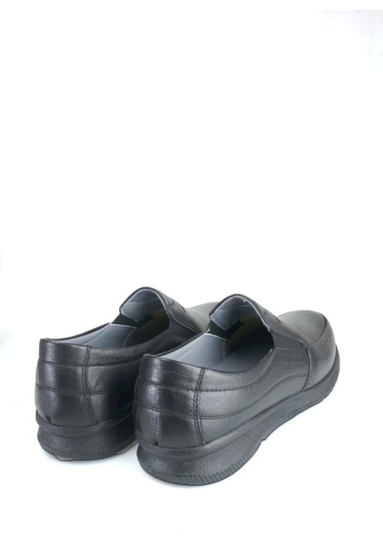 Erkek Hakiki Deri Hafif Ortopedik Taban Günlük Baba Ayakkabısı