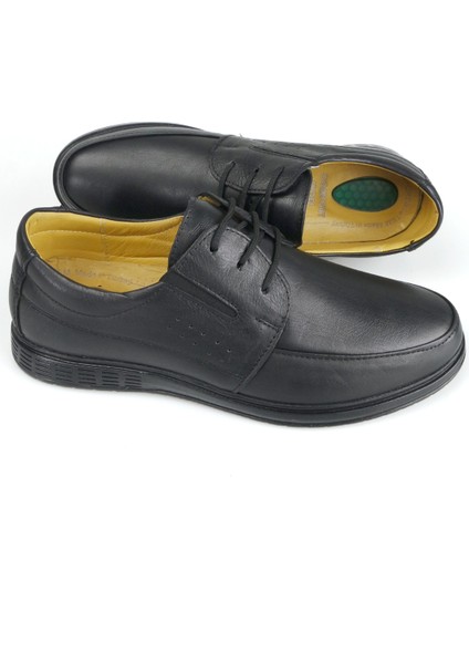 Erkek Hakiki Deri Topuk Jelli Ortopedik Klasik Ayakkbı modelleri
